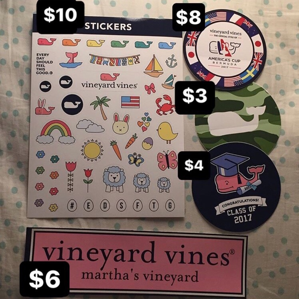 VINEYARD VINES STICKERS